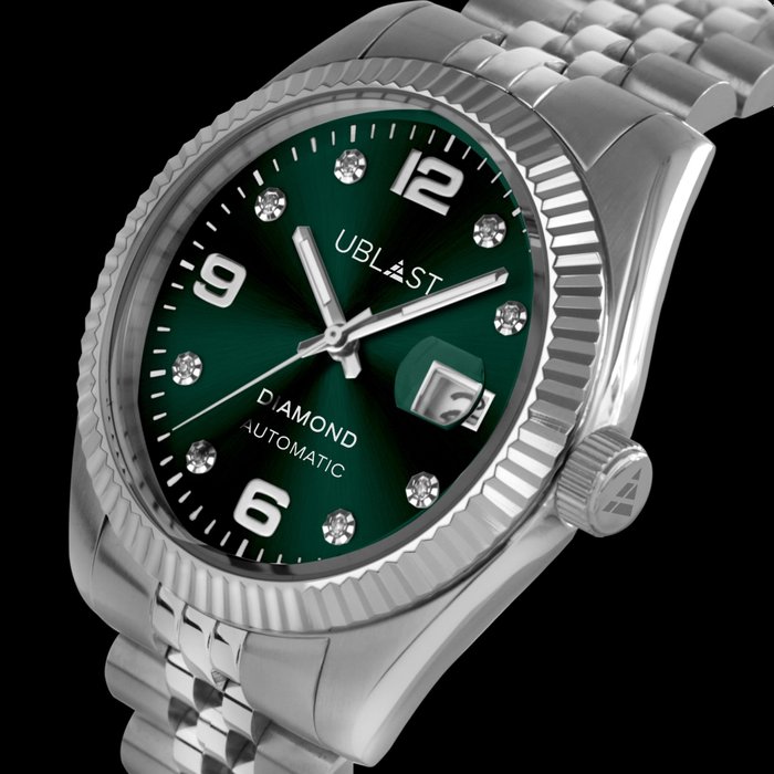 Preview of the first image of Ublast - Century Diamond - UBDCE40GN - Automatic - Unisex - New.