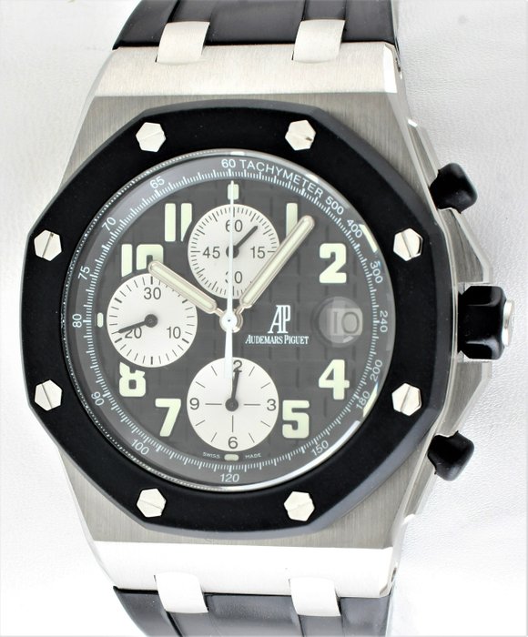 Preview of the first image of Audemars Piguet - Royal Oak Offhore - Chronograph - Ref. No: 25940SK.OO.D002CA.01 - Men - 2005.