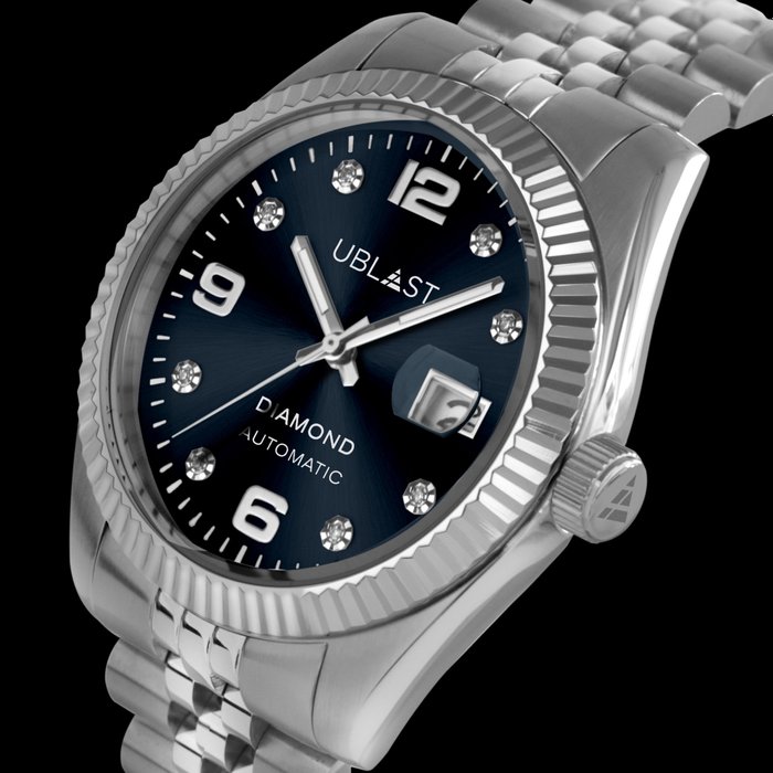 Preview of the first image of Ublast - " NO RESERVE PRICE " Century Diamond - UBDCE40BU - Automatic - Unisex - New.