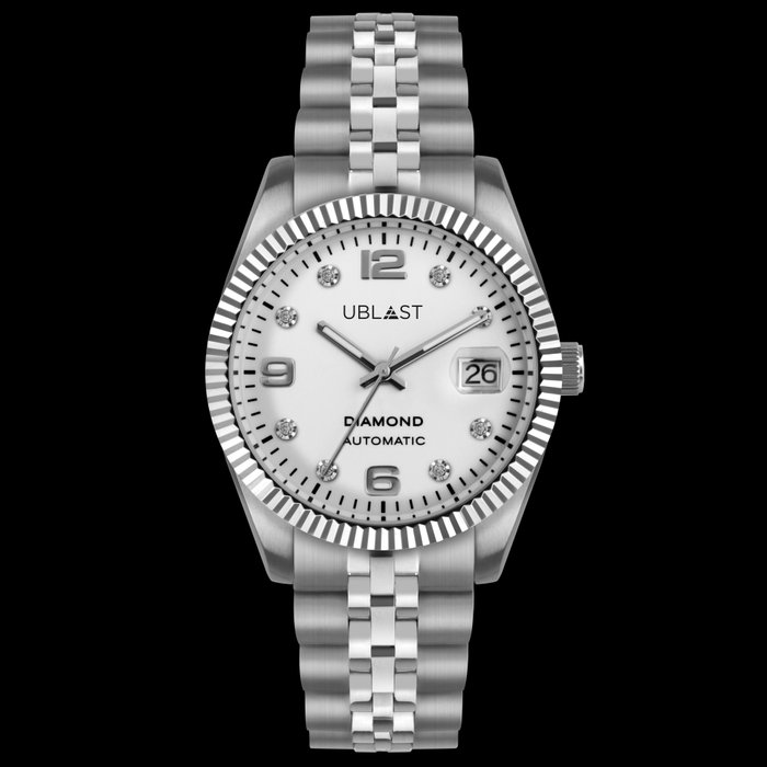 Preview of the first image of Ublast - Century Diamond - UBDCE40WH - Automatic - Unisex - New.