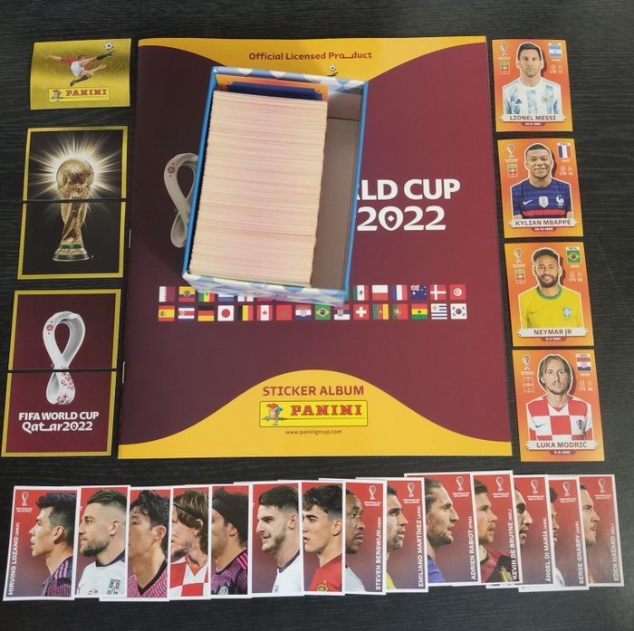 Panini - WC Qatar 2022 Empty album + complete loose sticker set