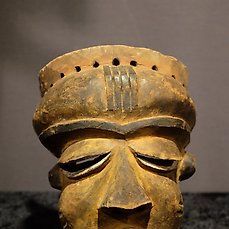 Dance mask - Wood - Pumbu - Pende - Congo DRC 