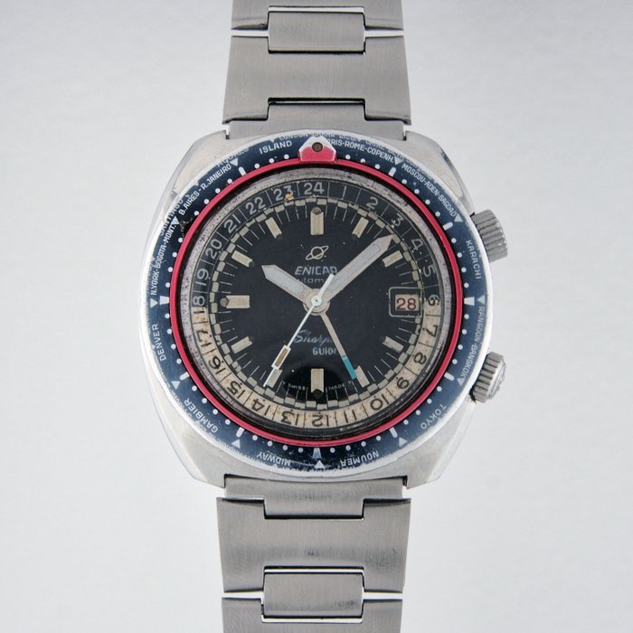 Image 2 of Enicar - Sherpa Guide GMT World-Time - Ref. 2342 - Unisex - 1960-1969