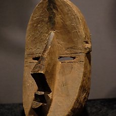 Mask - Wood - Mfondo- from Zemanek - Lwalwa - Congo DRC 