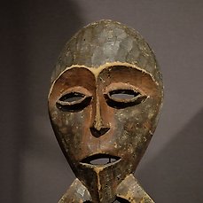 Ancestor Mask - Wood - Lega - Congo DRC 