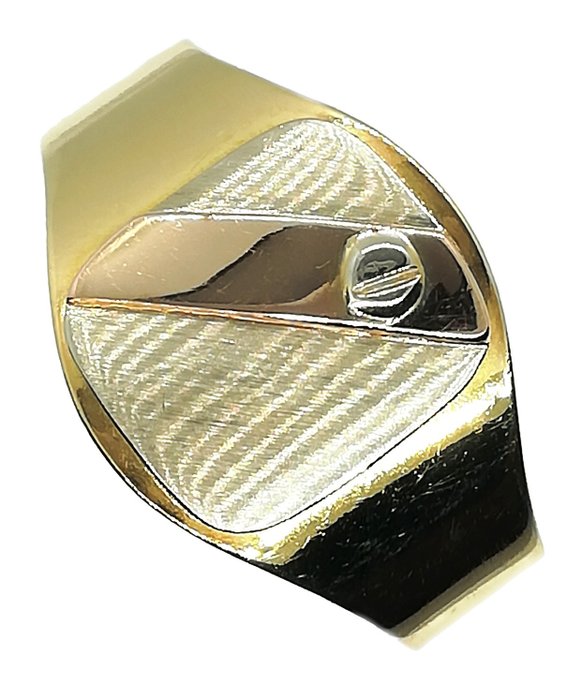 Ring - 18 karaat Geel goud, Roségoud, Witgoud - Gemaakt in Italië