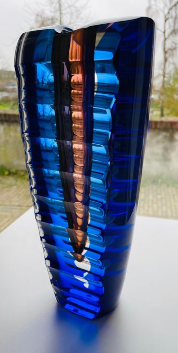 Kosta Boda - GÖRAN WARFF - Skulptur, zonder titel - 30 cm - Glass