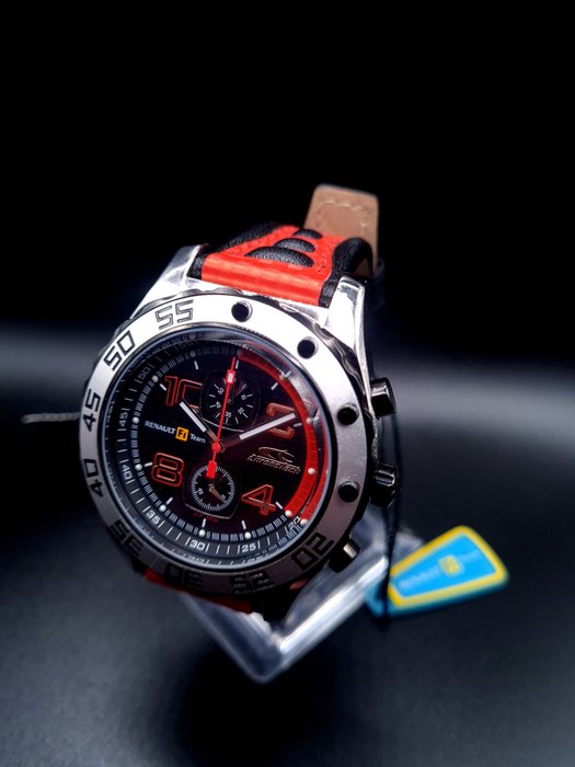 Image 3 of Watch/clock/stopwatch - Renault F1 Team chronograaf horloge - full set - Renault