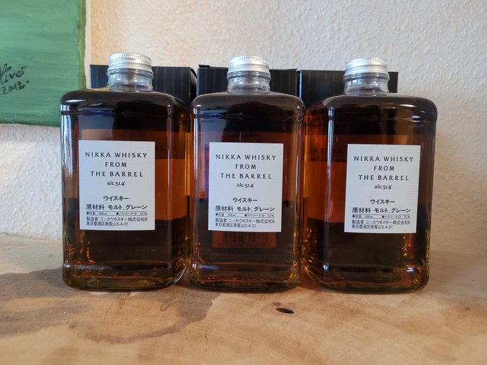 Nikka From The Barrel  - 50厘升 - 3 瓶