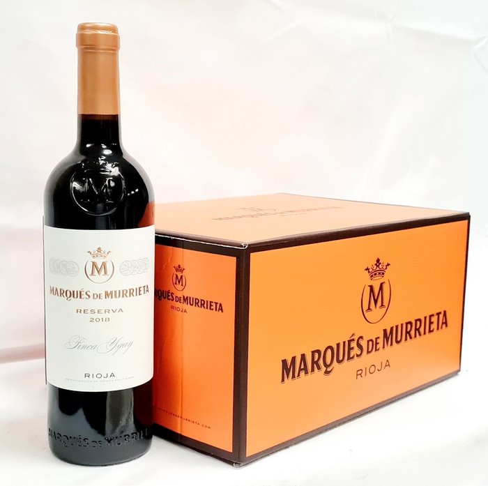 2018 Marqués de Murrieta - Rioja Reserva - 6 Bottiglie (0,75 L)