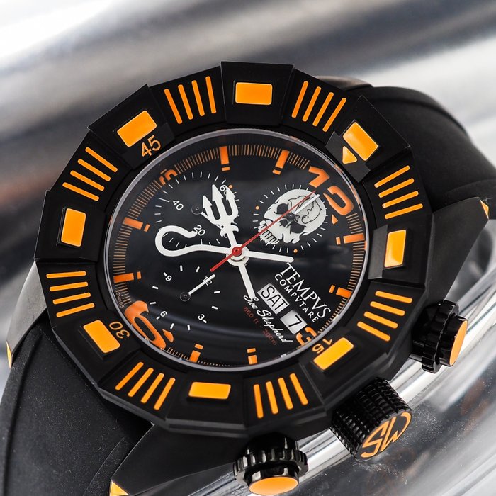 Image 2 of Tempvs Compvtare - Sea Shepherd Diving Automatic - "NO RESERVE PRICE" - TC-SSW-09 - CATAWIKI EXCLUS