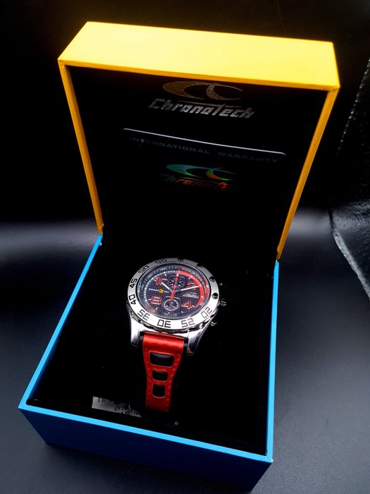 Image 2 of Watch/clock/stopwatch - Renault F1 Team chronograaf horloge - full set - Renault