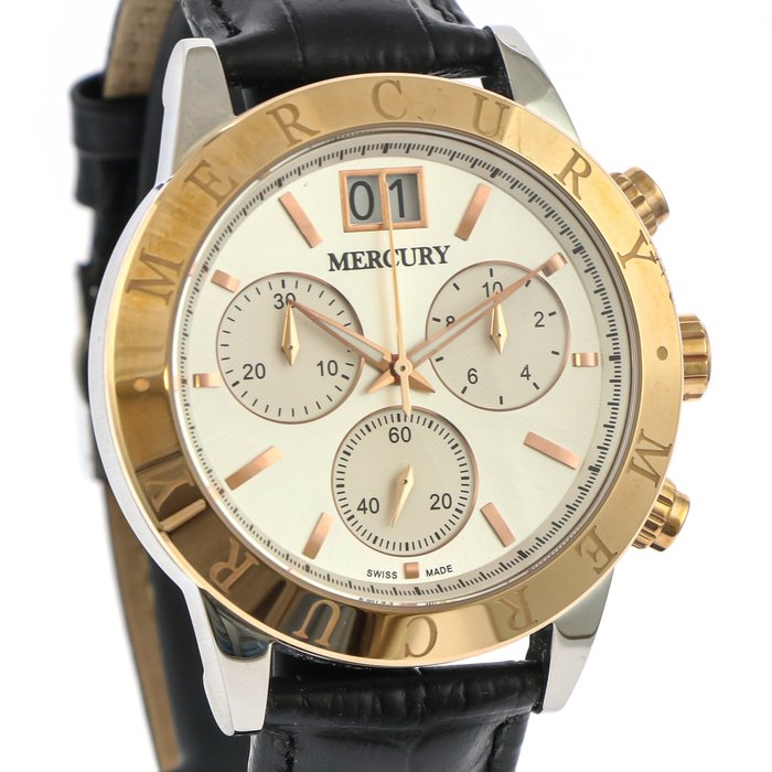 Preview of the first image of MERCURY - Swiss Chronograph - ME345-SRL-1 "NO RESERVE PRICE" - Men - 2011-present.
