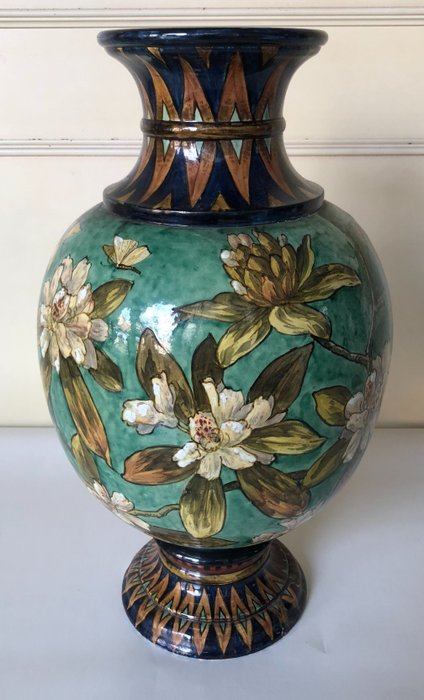 Florence E. Lewis - Lambeth Doulton - Vaso - Ceramica