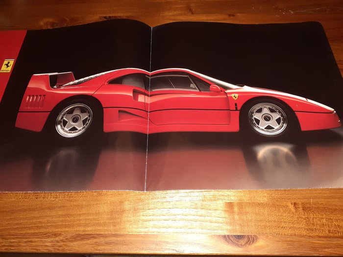 Image 2 of Brochures/catalogues - Brochure Ferrari F40 #479/87 - Ferrari - 1980-1990