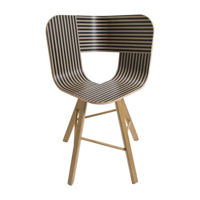Colé Italia - Lorenz + Kaz - 椅子 - 特里亚·伍德 4 - 木, 橡木