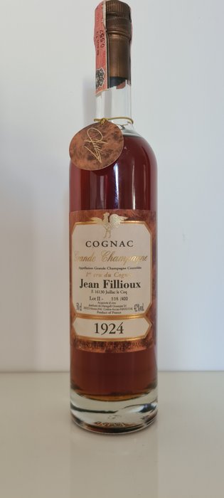 Jean Fillioux 1924 - Grande Champagne Cognac Millésime - b. 2003 - 50cl