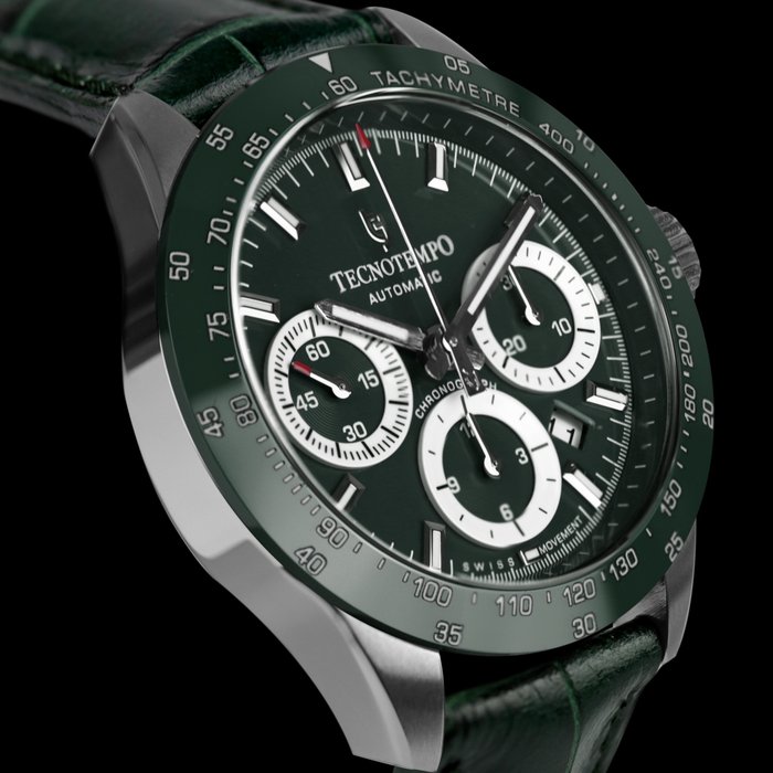 Image 2 of Tecnotempo - "Chrono Round" - Designed and Assembled in Italy - Swiss Movt - Limited Edition - TT.2