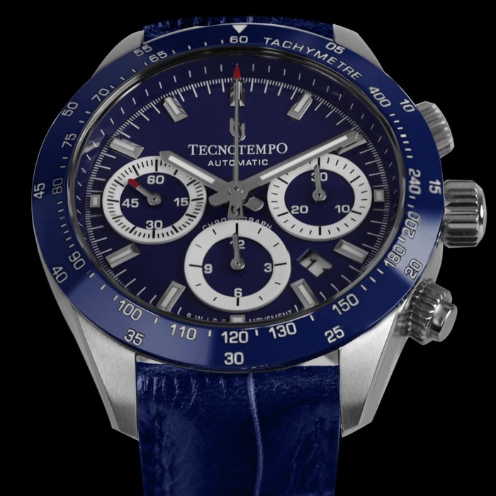 Image 2 of Tecnotempo - "Chrono Round" - Designed and Assembled in Italy - Swiss Movt - Limited Edition - TT.2