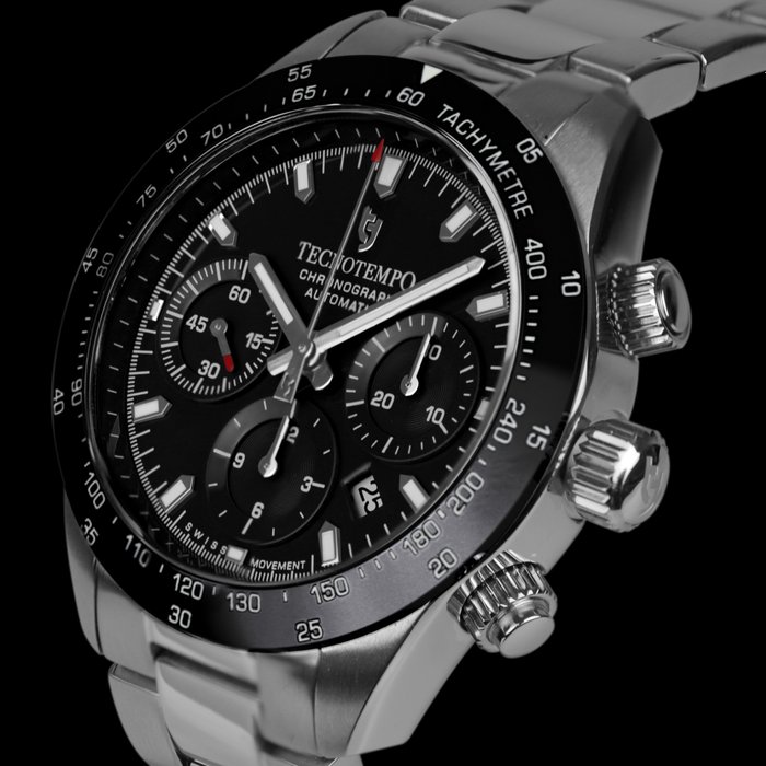 Image 2 of Tecnotempo - Designed and Assembled in Italy - Swiss Movt - "Chrono Orbs" Limited Edition - TT.200O