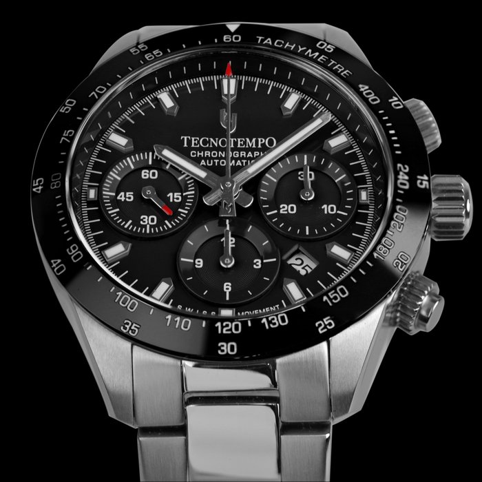 Tecnotempo® - "Chrono Orbs" - Designed and Assembled in Italy - Swiss Movt - Limited Edition - - TT.200OR.AN - Miehet - 2011-nykypäivä
