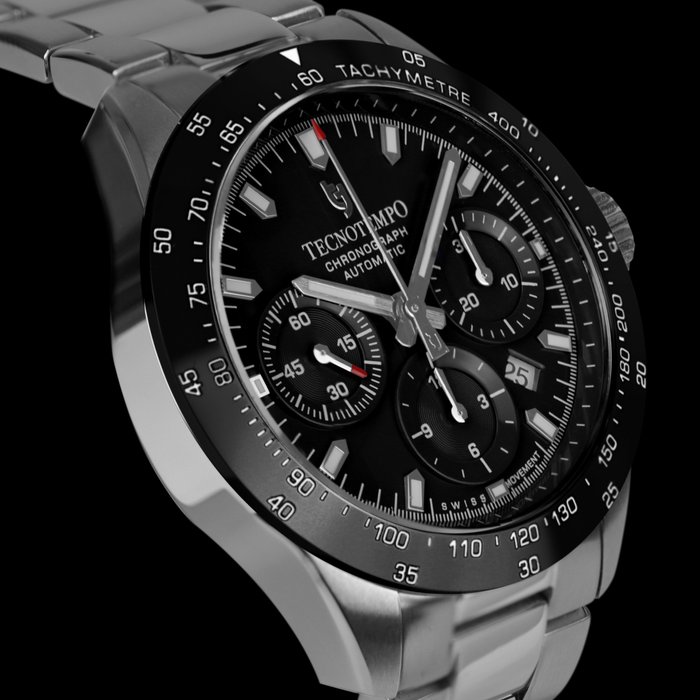 Image 3 of Tecnotempo - Designed and Assembled in Italy - Swiss Movt - "Chrono Orbs" Limited Edition - TT.200O