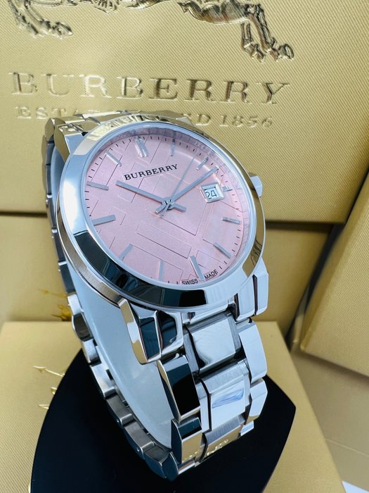 Image 2 of Burberry - Check Stamped Pink + FREE SHIPPING - BU9124 - Women - 2011-present