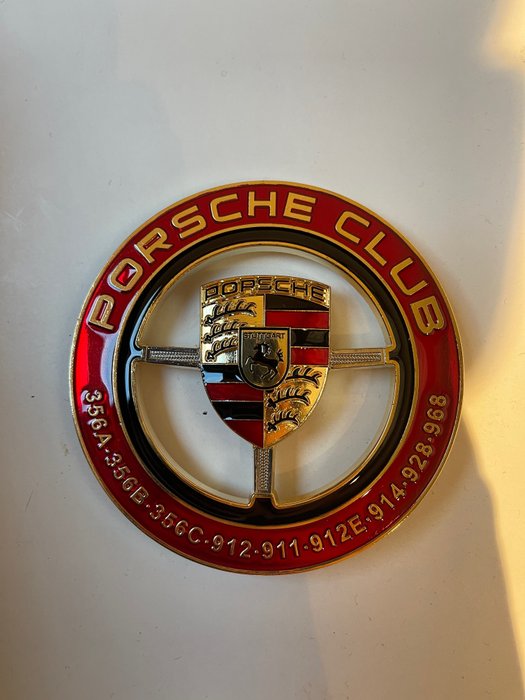 Image 2 of Emblem/mascot/badge - Emblème mascotte badge Porsche 356A 356B 356C 912 911 912E 914 928 968 porsch