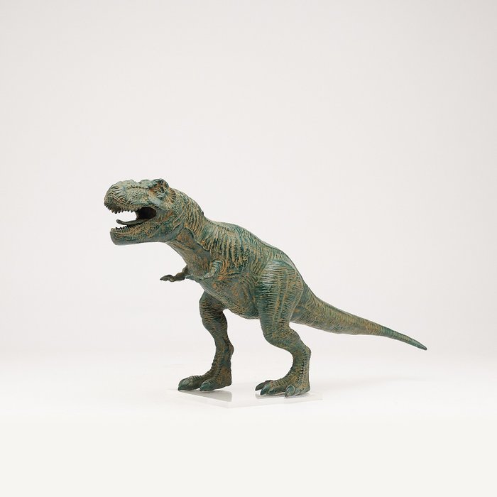 Preview of the first image of Mitch Richmond (1983) - "REX" (Jurassic Park - Bronze Sculpture).