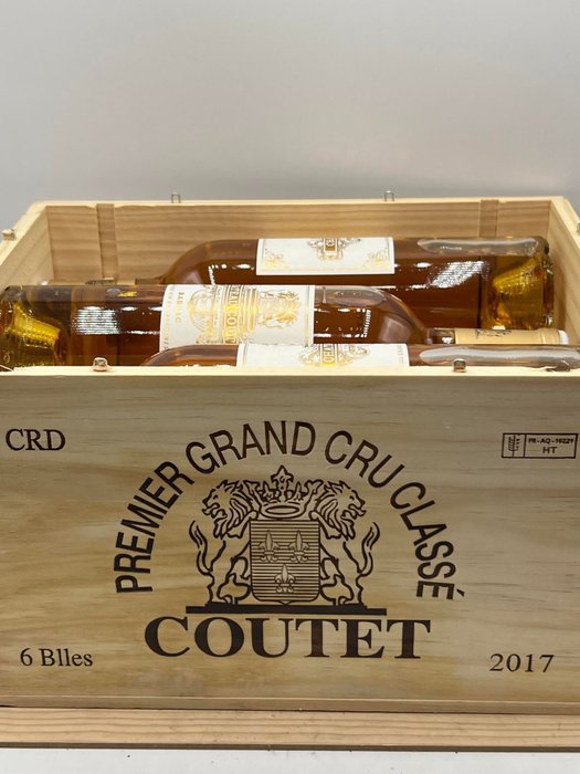 2017 Château Coutet - Barsac 1er Grand Cru Classé - Bouteilles (0,75 L)
