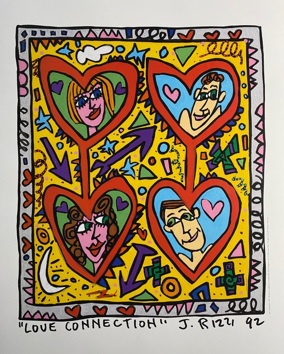 James Rizzi (after) - Love Connection