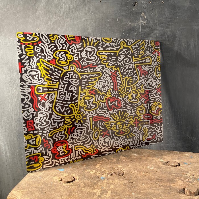 Keith Haring - Café des Arts - Serveringsbricka