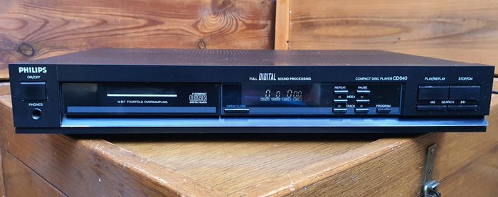 Philips - CD-640 with famous TDA DAC Chip - Lecteur CD