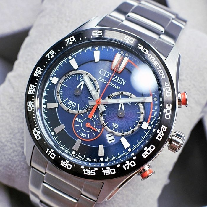 Preview of the first image of Citizen - Sport Chrono Steel - Men - 2011-present.