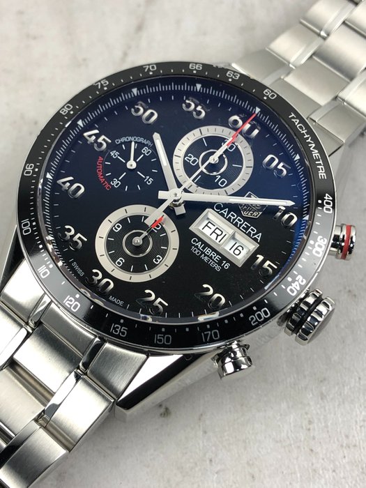 Preview of the first image of TAG Heuer - Carrera Calibre 16 Day Date Chronograph - CV2A10-1 - Men - 2011-present.