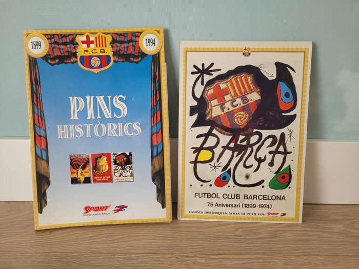 FC Barcelona - Pins og plakater. Historisk 