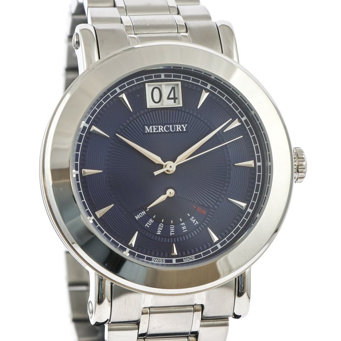 Mercury - Swiss made retrograde watch - ME290-SS-9 - Utan reservationspris - Män - 2011-nutid