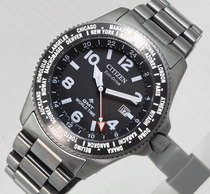 Preview of the first image of Citizen - Promaster Gmt Black Field - B877BJ710783E - Men - 2023.