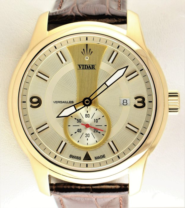 Preview of the first image of Vidar Since 1909 - Versailles - Limited Edition of 33 Pieces - Swiss Automatic Sellita SW260 - Ref..