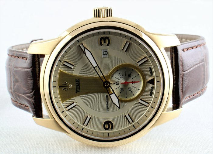 Image 3 of Vidar Since 1909 - Versailles - Limited Edition of 33 Pieces - Swiss Automatic Sellita SW260 - Ref.