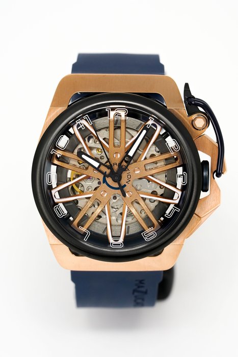 Preview of the first image of Mazzucato - Automatic RIM GT Blue "NO RESERVE PRICE" - GT5-RG - Men - 2011-present.