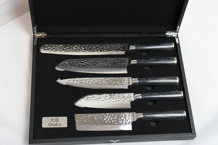 OSAKA - Kjøkkenkniv - Stål (rustfritt stål) - Japan