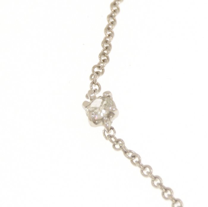 Image 3 of 18 kt. White gold - Necklace - 0.30 ct Diamond - Diamonds