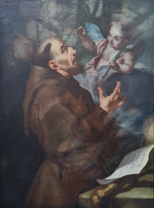 Ignazio Stern (1680-1748) - Santo francescano e cherubini