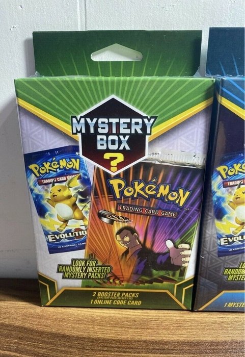 Pokemon Walgreens Mystery Hanger Box X2 2022 Factory Sealed 1 Green & 1 Blue NEW 