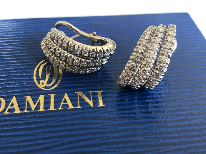 Damiani White gold - Earrings Diamonds - Catawiki