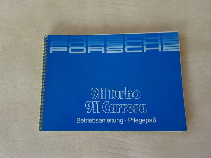 Documentazione - manuel technique - Porsche - 1980-1990