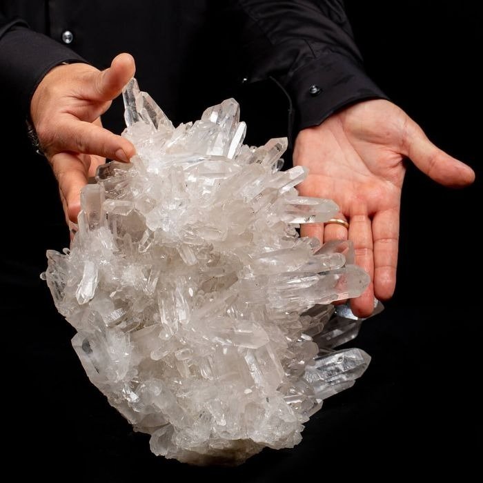 Extra Quality Quartz Crystals Cluster - - 410×300×200 mm - 12.4 kg