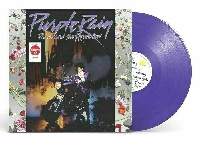 Prince - Purple Rain - Purple & Black Smoke - LP Album - Gekleurd vinyl, Heruitgave - 2021/2021
