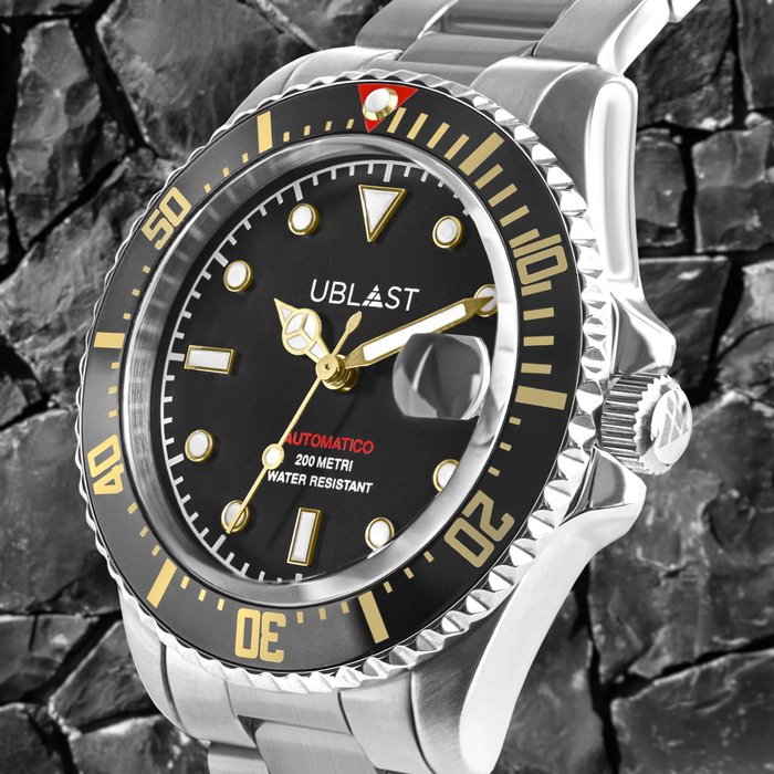 Preview of the first image of Ublast - Diver 20 ATM - UB2D4012GBK - Men - New.